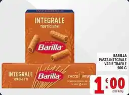 Deco Supermercati Barilla pasta integrale offerta