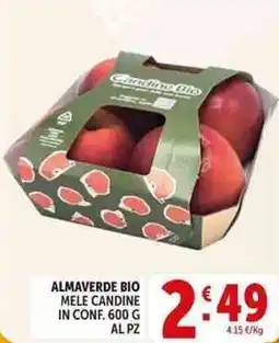 Deco Supermercati Almaverde bio mele candine offerta