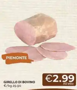 Mercatò Girello di bovino offerta