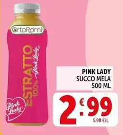 Deco Supermercati Pink lady succo mela offerta