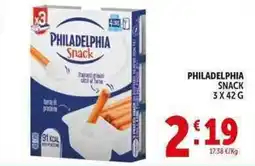 Deco Supermercati Philadelphia snack offerta