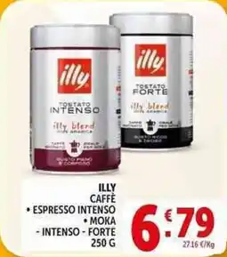 Deco Supermercati Illy caffè, espresso intenso, moka offerta