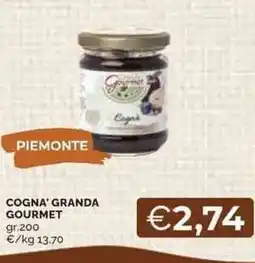 Mercatò Cogna granda gourmet offerta
