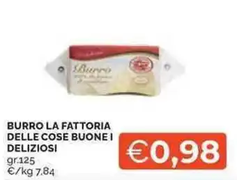 Mercatò Burro la fattoria delle cose buone i deliziosi offerta