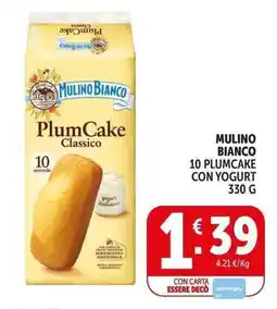 Deco Supermercati Mulino bianco 10 plumcake con yogurt offerta