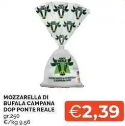 Mercatò Mozzarella di bufala campana dop ponte reale offerta