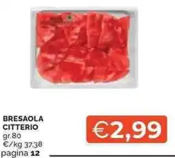 Mercatò Bresaola CITTERIO offerta