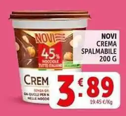 Deco Supermercati Novi crema spalmabile offerta