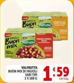 Deco Supermercati Valfrutta buon mix di fagioli offerta