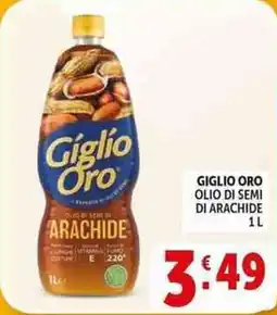Deco Supermercati Giglio oro olio di semi di arachide offerta