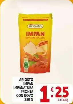 Deco Supermercati Ariosto impan impanatura pronta con uovo offerta