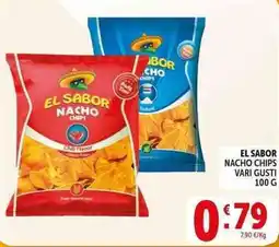 Deco Supermercati El sabor nacho chips offerta