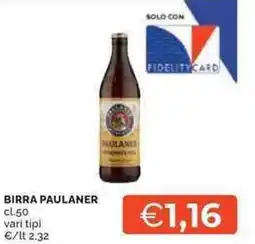 Mercatò Birra PAULANER offerta
