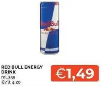 Mercatò Red bull energy drink offerta
