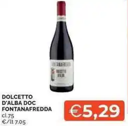 Mercatò Dolcetto d'alba DOC FONTANAFREDDA offerta