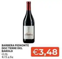 Mercatò Barbera piemonte doc TERRE DEL BAROLO offerta