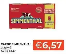 Mercatò Carne SIMMENTHAL offerta