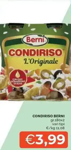 Mercatò Condiriso BERNI offerta