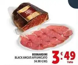 Deco Supermercati Bernardini black angus affumicato offerta