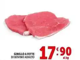 Deco Supermercati Girello a fette di bovino adulto offerta