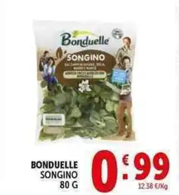 Deco Supermercati Bonduelle songino offerta
