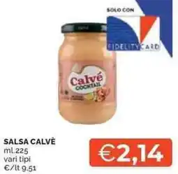 Mercatò Salsa CALVE offerta