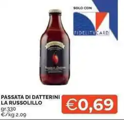 Mercatò Passata di datterini LA RUSSOLILLO offerta