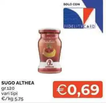 Mercatò Sugo ALTHEA offerta