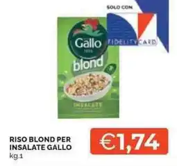 Mercatò Riso blond per insalate GALLO offerta