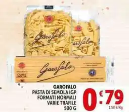 Deco Supermercati Garofalo pasta di semola igp formati normali offerta