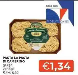 Mercatò Pasta LA PASTA DI CAMERINO offerta