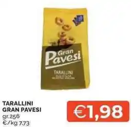 Mercatò Tarallini GRAN PAVESI offerta