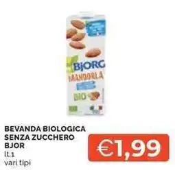 Mercatò Bevanda biologica senza zucchero BJOR offerta