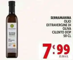 Deco Supermercati Serramarina olio extravergine di oliva cilento dop offerta