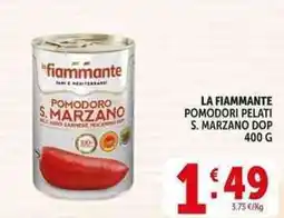 Deco Supermercati La fiammante pomodori pelati s. marzano dop offerta