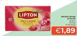 Mercatò Infuso lipton 20 filtri offerta
