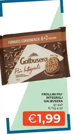 Mercatò Frollini piu' integrali GALBUSERA offerta