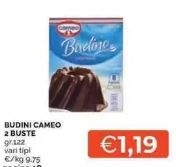 Mercatò Budini cameo 2 buste offerta