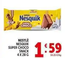 Deco Supermercati Nestlé nesquik super choco snack offerta
