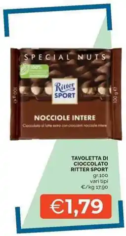 Mercatò Tavoletta di cioccolato RITTER SPORT offerta