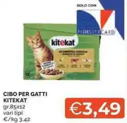 Mercatò Cibo per gatti KITEKAT offerta
