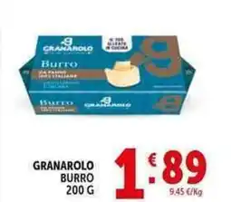 Deco Supermercati Granarolo burro offerta