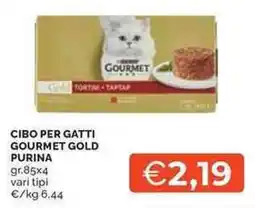 Mercatò Cibo per gatti gourmet gold PURINA offerta
