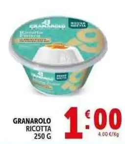 Deco Supermercati Granarolo ricotta offerta