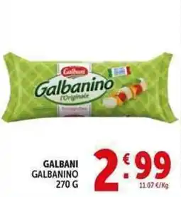 Deco Supermercati Galbani galbanino offerta