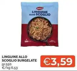 Mercatò Tre mulini linguine allo scoglio surgelate offerta