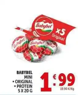 Deco Supermercati Babybel mini original, protein offerta