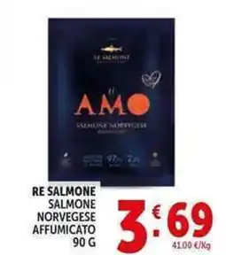 Deco Supermercati Re salmone salmone norvegese affumicato offerta