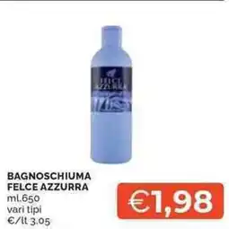 Mercatò Bagnoschiuma FELCE AZZURRA offerta