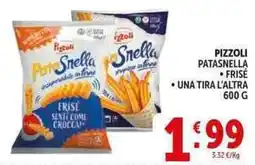 Deco Supermercati Pizzoli patasnella frise, una tira l'altra offerta
